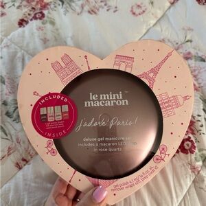 Le Mini Macaron J'adore Paris Gel Manicure Set - Rose Quartz